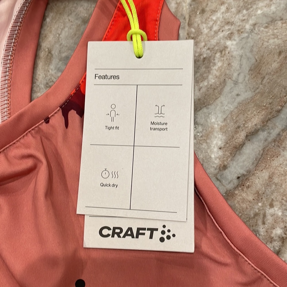 Craft Women's Core Charge Racerback Singlet - Picture 5 of 7